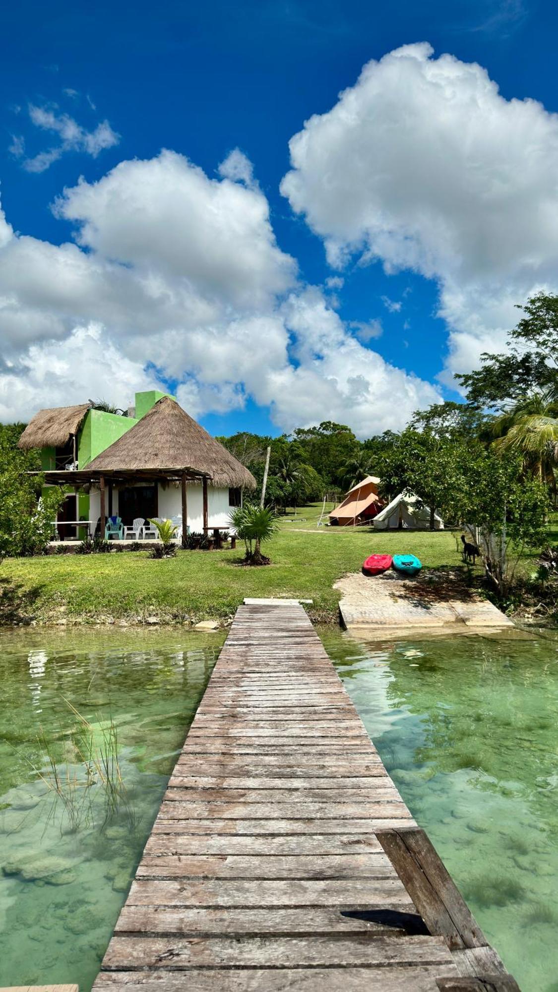 Luigi'S Glamping Apartment Bacalar Exterior photo